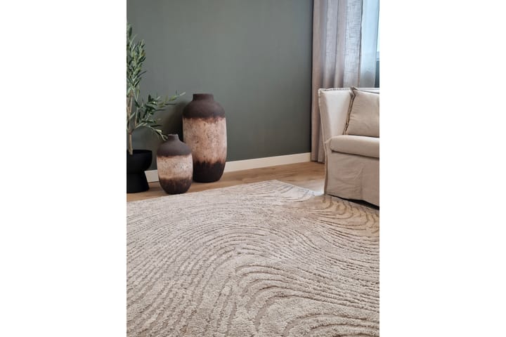 Wiltonmatto Gomati 140x200 cm - Pellavabeige - Kodintekstiilit & matot - Matto - Moderni matto - Wilton-matto