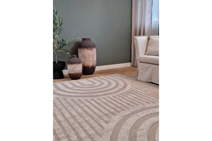 Wiltonmatto Gomati 200x290 cm - Pellavabeige - Kodintekstiilit & matot - Matto - Moderni matto - Wilton-matto