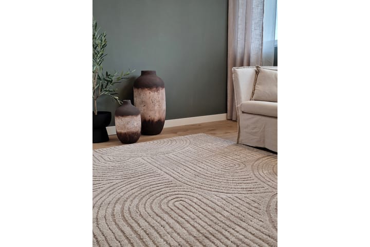 Wiltonmatto Gomati 200x290 cm - Pellavabeige - Kodintekstiilit & matot - Matto - Moderni matto - Wilton-matto