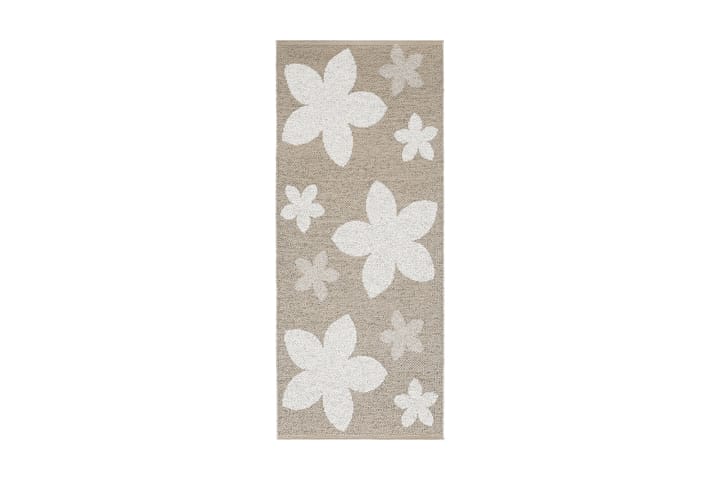 Muovimatto Flower 70x100 Käännettävä PVC Beige - Horredsmattan - Kodintekstiilit & matot - Matto - Ulkomatto - Muovimatto