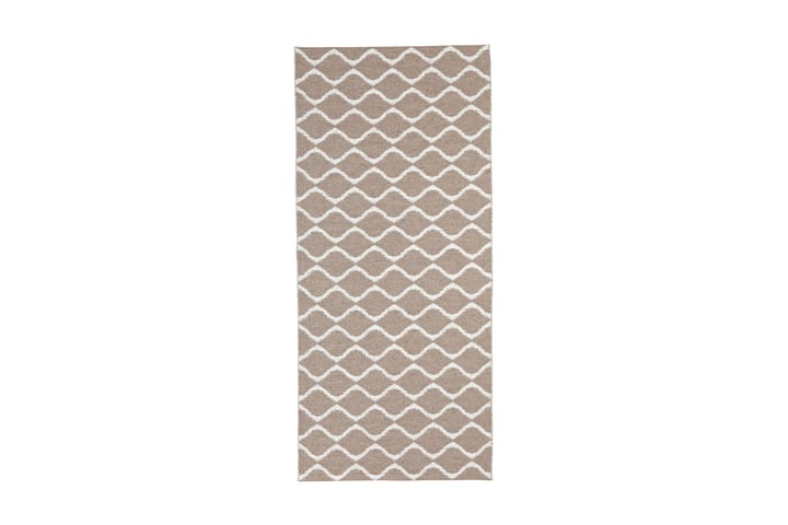 Muovimatto Wave 200x200 Käännettävä PVC Beige - Horredsmattan - Kodintekstiilit & matot - Matto - Moderni matto - Räsymatto