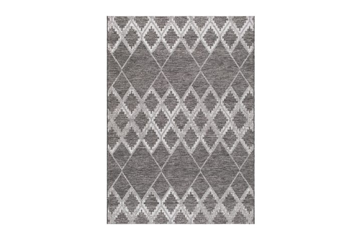 Ulkomatto Athena Kilim 160x230 cm Harmaa - Harmaa - Kodintekstiilit & matot - Matto - Ulkomatto