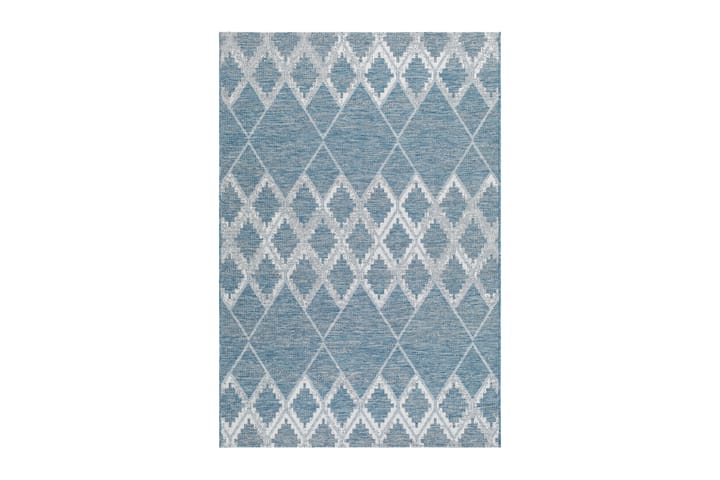 Ulkomatto Athena Kilim 200x290 cm Sininen - Sininen - Kodintekstiilit & matot - Matto - Ulkomatto