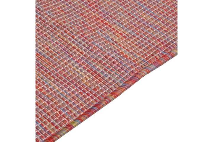 Ulkomatto Flatweave 160x230 cm punainen - Punainen - Kodintekstiilit & matot - Matto - Ulkomatto