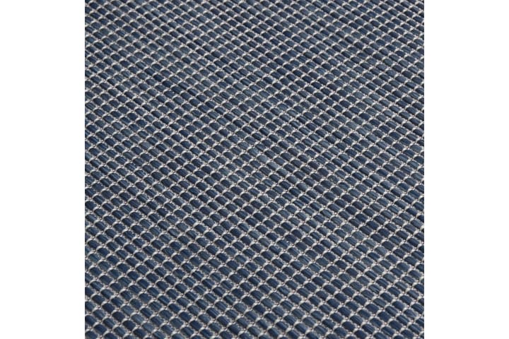 Ulkomatto Flatweave 80x150 cm sininen - Sininen - Kodintekstiilit & matot - Matto - Ulkomatto