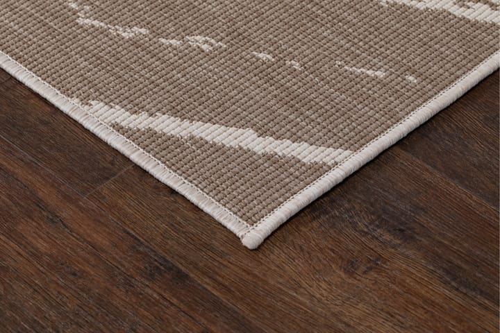 Ulkomatto Havanna Romb 160x230 cm Pellava - Pellavabeige - Kodintekstiilit & matot - Matto - Ulkomatto