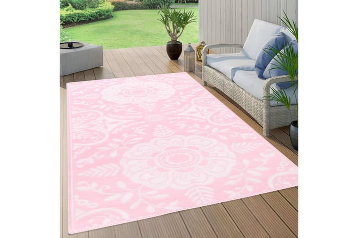 Ulkomatto pinkki 80x150 cm PP - Kodintekstiilit & matot - Matto - Ulkomatto