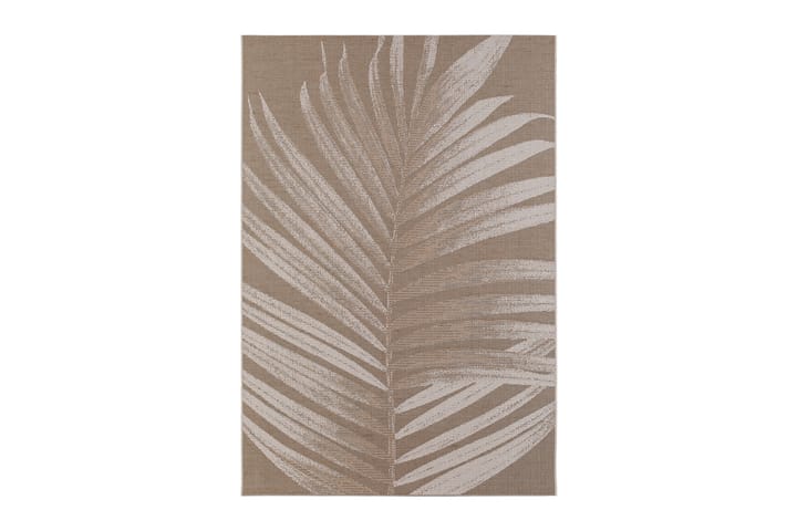 Ulkomatto Panama Leaf 200x290 cm Luonnollinen - Natur - Kodintekstiilit & matot - Matto - Ulkomatto