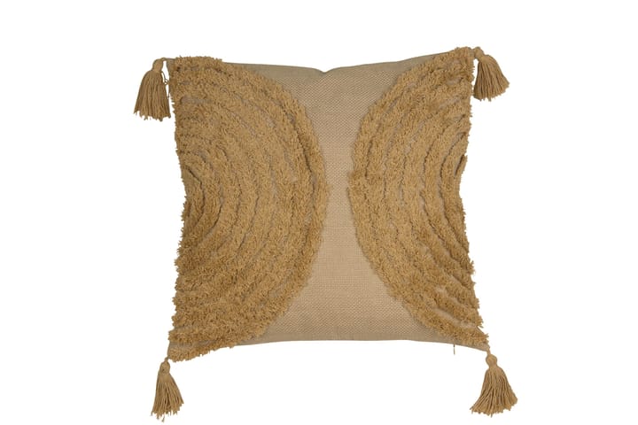 Kosmo tyynynpäällinen 48x48 cm - Beige - Kodintekstiilit & matot - Tyyny & torkkupeitto - Tyynynpäälliset