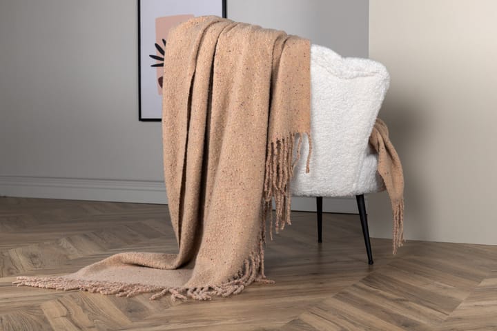 Torkkupeitto Tilly 130x170 cm - Beige - Kodintekstiilit & matot - Tyyny & torkkupeitto - Torkkupeitto & viltti - Sherpapeitto