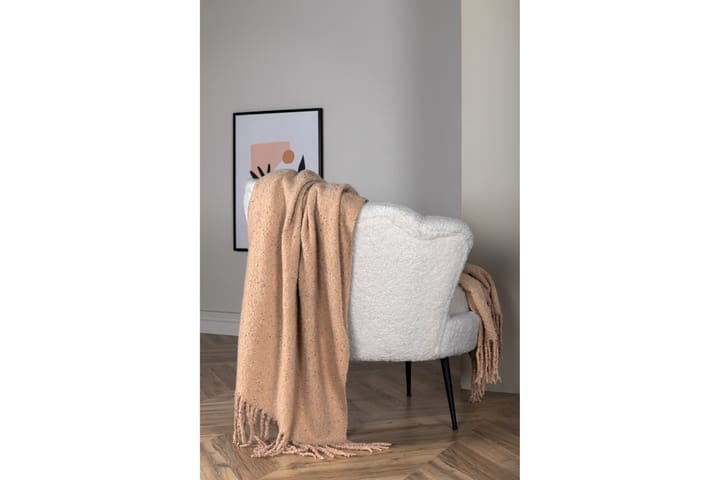 Torkkupeitto Tilly 130x170 cm - Beige - Kodintekstiilit & matot - Tyyny & torkkupeitto - Torkkupeitto & viltti - Sherpapeitto