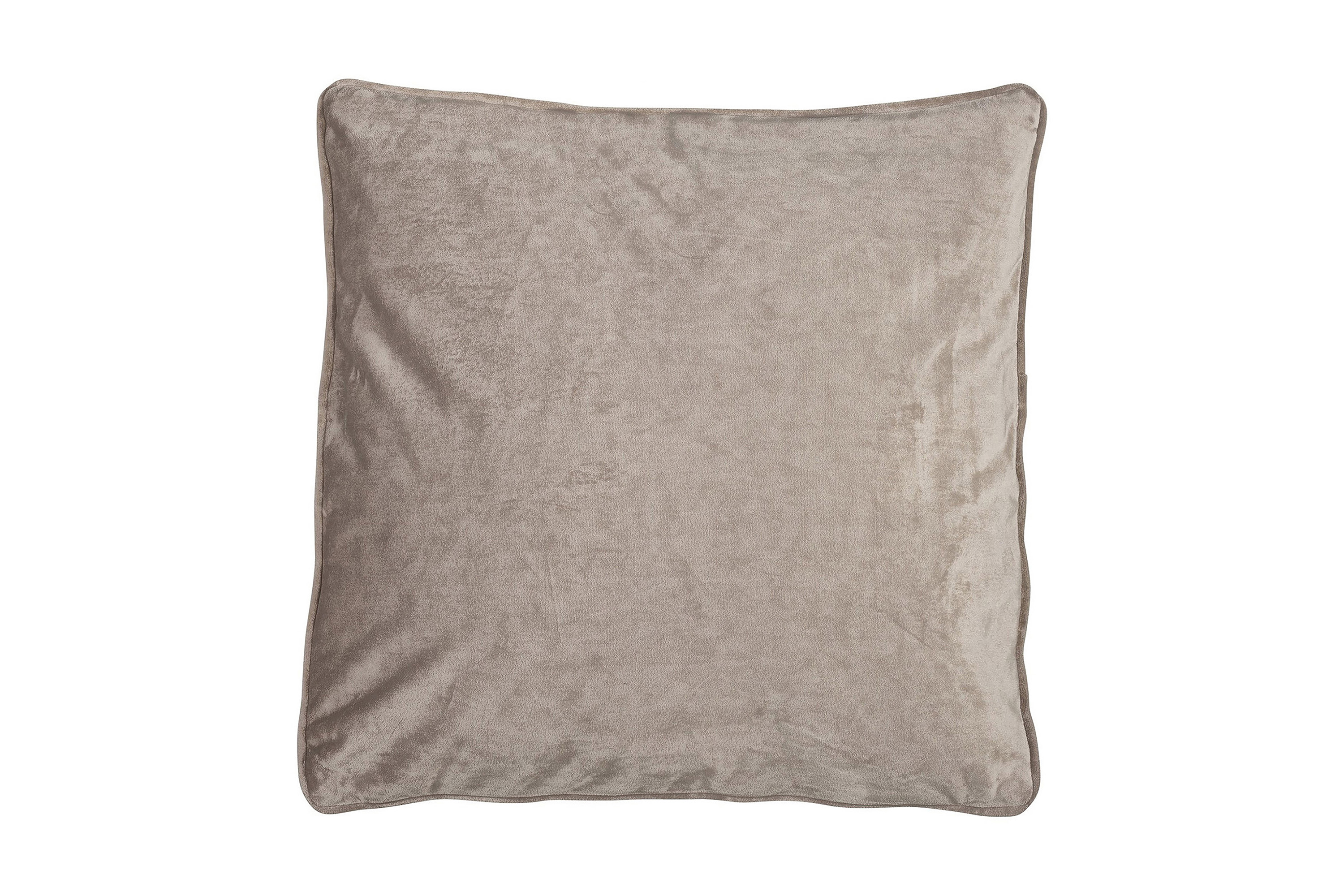 Fondaco Tyynynpäällinen Velvet 45x45 cm Sametti Harmaa/Beige - Fondaco