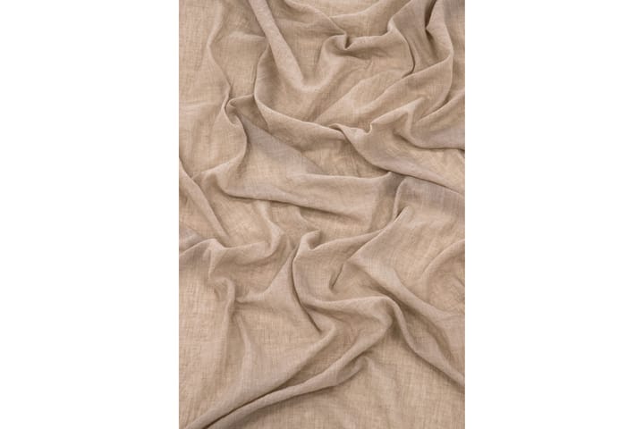 Verho Elena 135x240 cm - Beige - Kodintekstiilit & matot - Verhot
 - Sivuverho - Verho nauhakujalla