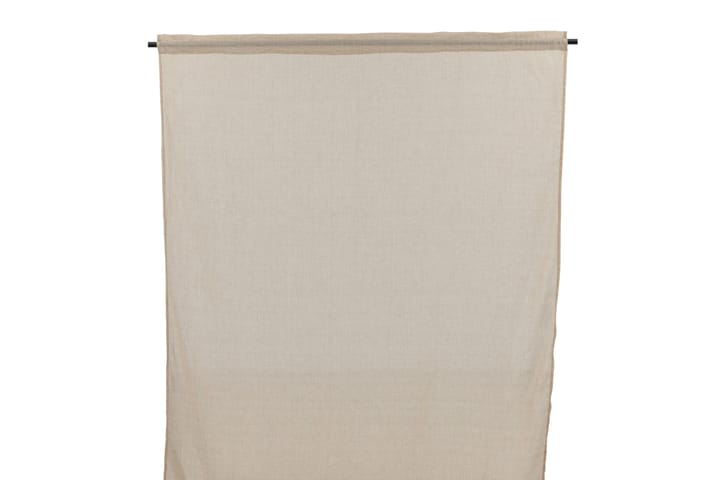 Verho Elena 135x240 cm - Beige - Kodintekstiilit & matot - Verhot
 - Sivuverho - Verho nauhakujalla