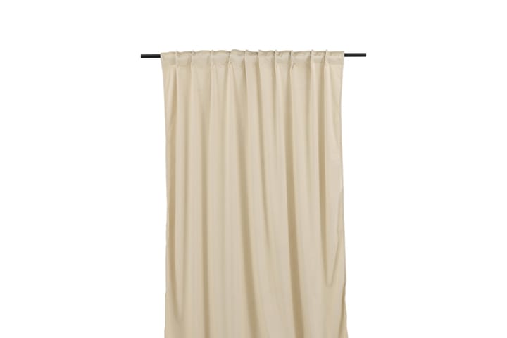 Verho Mary 135x250 cm - Beige - Kodintekstiilit & matot - Verhot
 - Sivuverho - Verho nauhakujalla