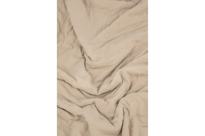 Päiväpeite Sally 180x260 cm - Beige - Kodintekstiilit & matot - Vuodevaatteet - Päiväpeitto
 - Yhden hengen sängyn päiväpeitto