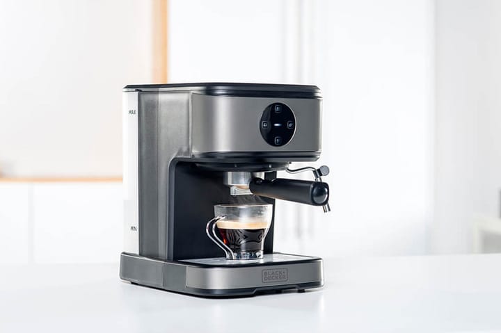 Espressomaskin 20 Bar - BLACK+DECKER - Kotitalous - Keittiökoneet - Kahvinkeittimet & kahvitarvikkeet - Espressokone