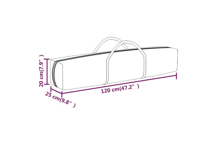 Kokoontaittuva juhlateltta antrasiitti 2x2 - Antrasiitti - Puutarhateltta & säilytysteltta - Juhlateltta