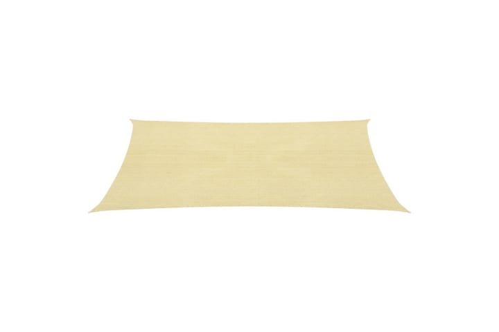 Aurinkopurje 160 g/m² beige 2,5x2,5 m HDPE - Beige - Puutarhakalusteet - Aurinkosuoja - Aurinkopurje