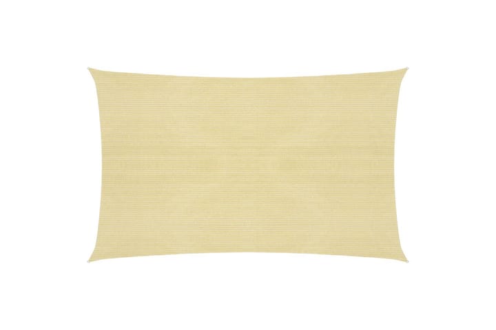 Aurinkopurje 160 g/m² beige 2x4,5 m HDPE - Puutarhakalusteet - Aurinkosuoja - Aurinkopurje