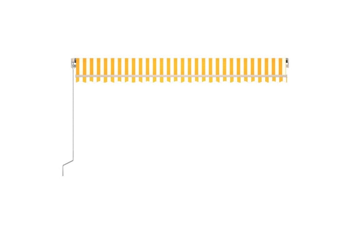 Manuaalisesti sisäänkelattava markiisi LED 500x350cm - Puutarhakalusteet - Aurinkosuoja - Markiisi
 - Terassimarkiisi