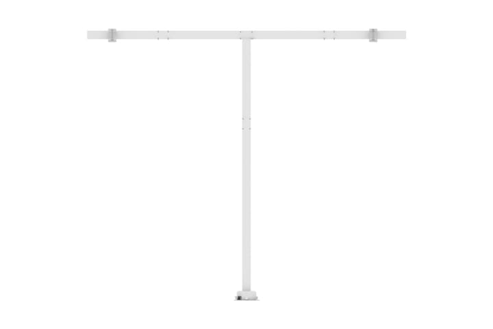 Sisäänkelattava markiisi LED/tuulisensori 300x250 cm - Sininen - Puutarhakalusteet - Aurinkosuoja - Markiisi
 - Terassimarkiisi