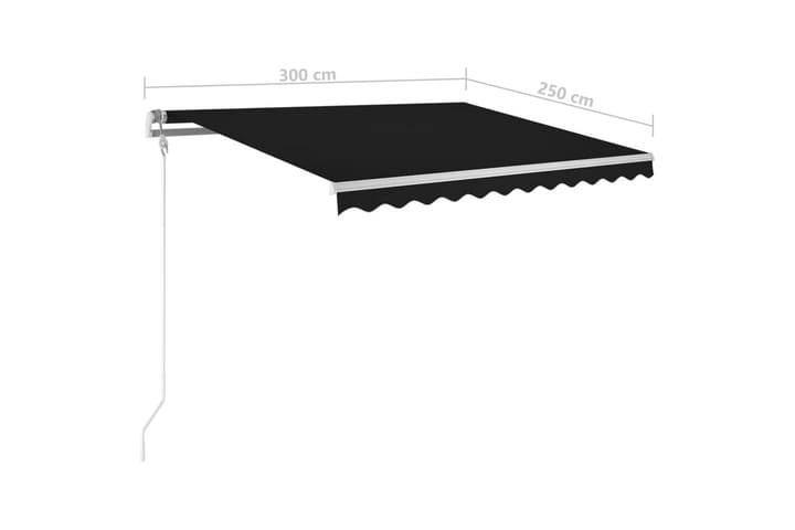 Sisäänkelattava markiisi LED/tuulisensori 300x250cm - Puutarhakalusteet - Aurinkosuoja - Markiisi
 - Terassimarkiisi