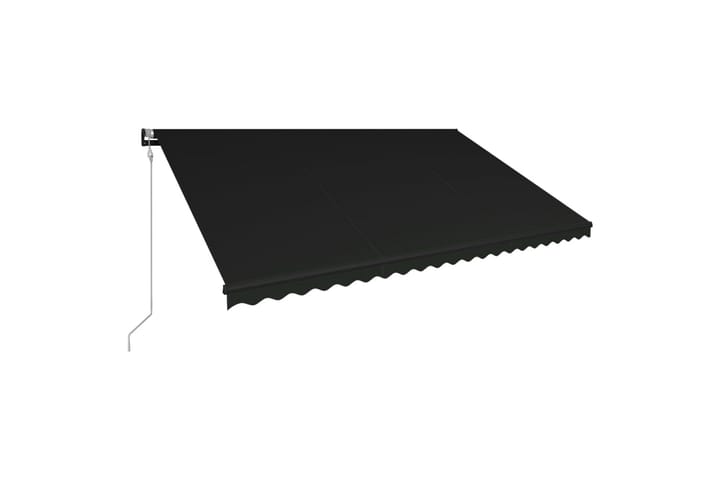 Sisäänkelattava markiisi tuulisensori ja LED 500x300cm - Harmaa - Puutarhakalusteet - Aurinkosuoja - Markiisi
 - Terassimarkiisi