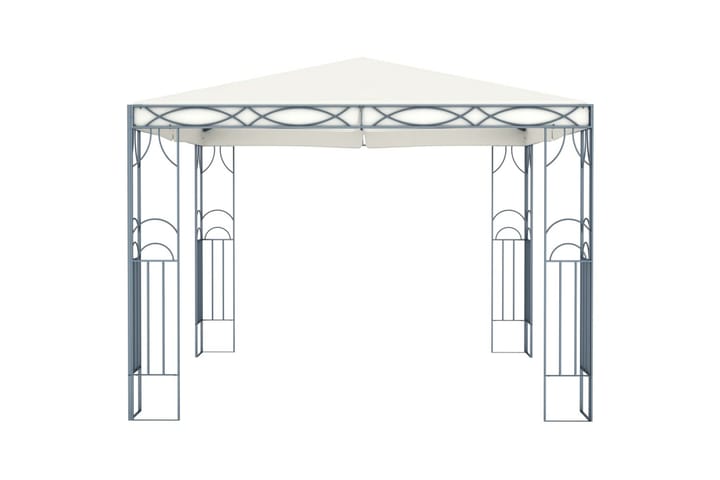 Huvimaja 300 x 300 cm kerma - Kerma - Puutarhakalusteet - Aurinkosuoja - Paviljonki