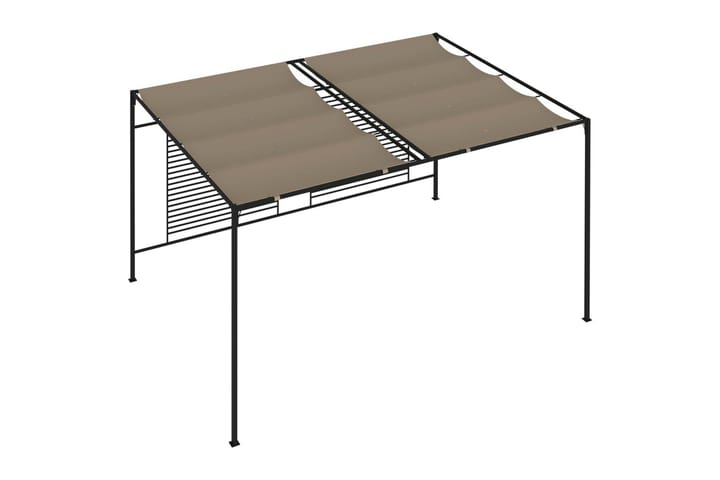 Huvimaja sisäänvedettävä katto 3x4x2,3m 180 g/m² - Puutarhakalusteet - Aurinkosuoja - Paviljonki