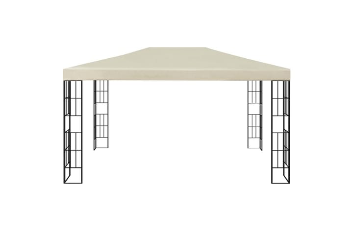 Huvimaja valonauhoilla 3x4 m kerma - Puutarhakalusteet - Aurinkosuoja - Paviljonki