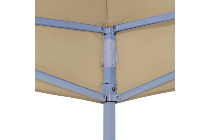 Juhlateltan katto 2x2 m beige 270 g/m² - Beige - Puutarhakalusteet - Aurinkosuoja - Paviljonki - Paviljongin katos