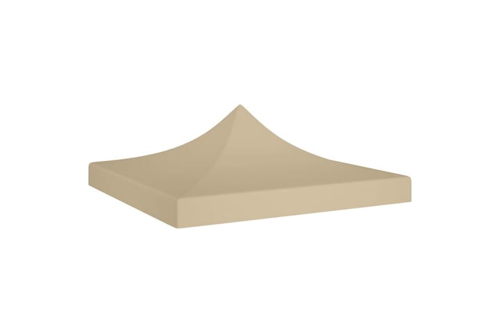 Juhlateltan katto 2x2 m beige 270 g/m² - Beige - Puutarhakalusteet - Aurinkosuoja - Paviljonki - Paviljongin katos