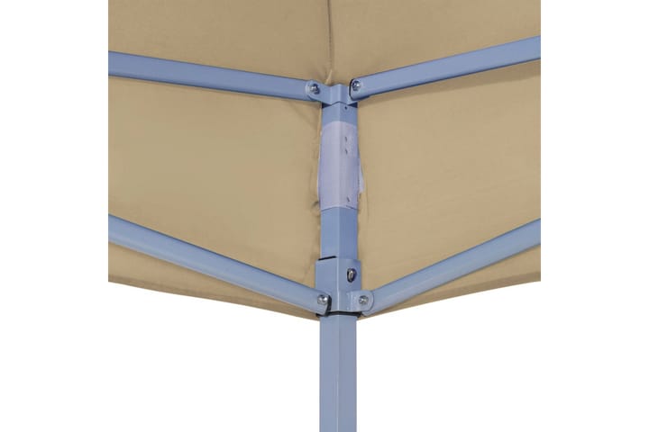 Juhlateltan katto 4,5x3 m beige 270 g/m² - Beige - Puutarhakalusteet - Aurinkosuoja - Paviljonki - Paviljongin katos