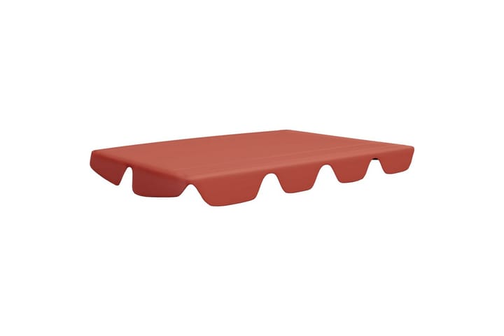 Vaihtokatos puutarhakeinuun terracotta 150/130x70/105 cm - Puutarhakalusteet - Aurinkosuoja - Paviljonki - Paviljongin katos