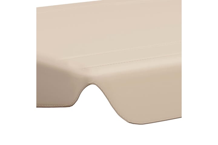 Vaihtokatos puutarhakeinuun beige 150/130x70/105 cm - Puutarhakalusteet - Aurinkosuoja - Paviljonki - Paviljongin katos