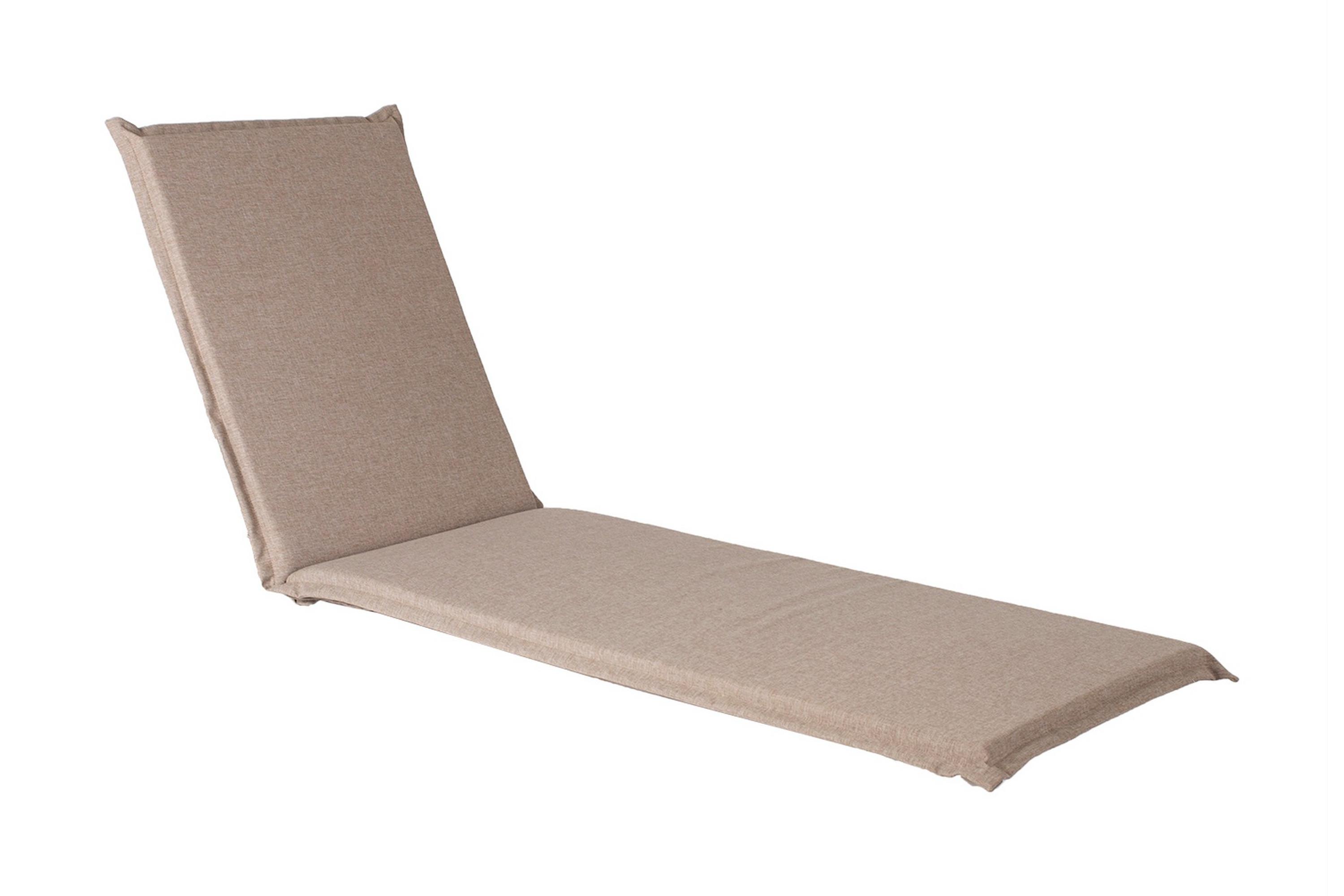 Aurinkotuolin pehmuste Summer Beige -