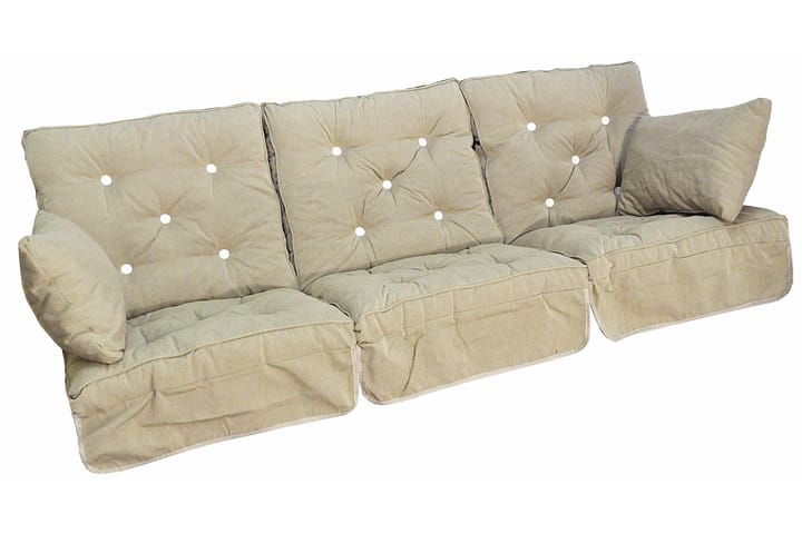 Pehmustettu Keinutyyny 56 cm Beige - Fritab - Puutarhakalusteet - Pehmusteet - Keinun pehmusteet