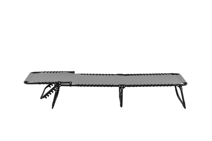 Aurinkotuoli Majken 60x190 cm Harmaa - Puutarhakalusteet - Puutarhatuoli - Aurinkotuoli