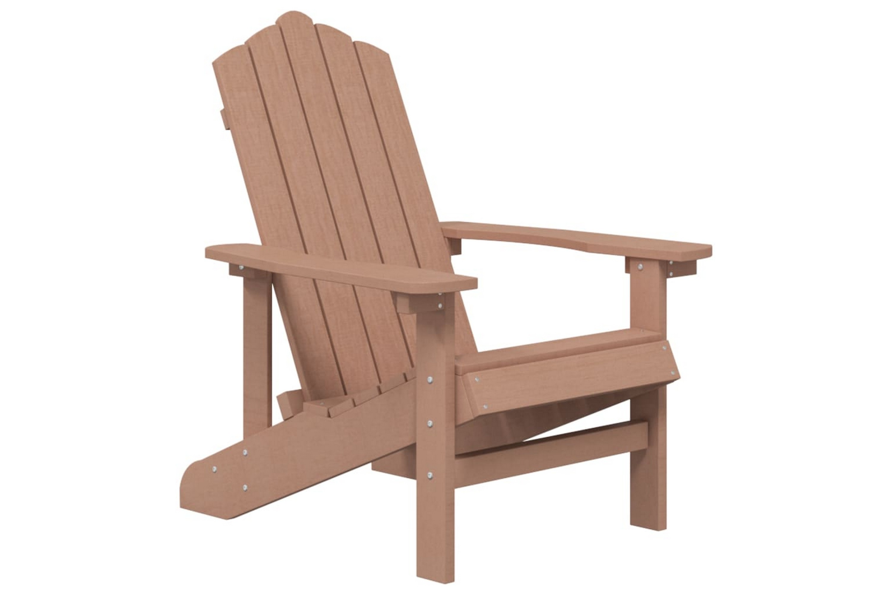 Adirondack puutarhatuoli HDPE ruskea - Ruskea