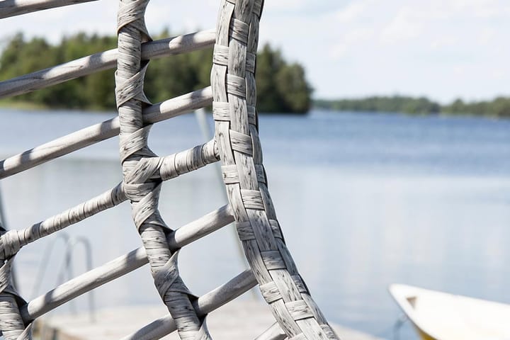 Riipputuoli Viga Tupla - Musta/Harmaa - Puutarhakalusteet - Puutarhatuoli - Riipputuoli