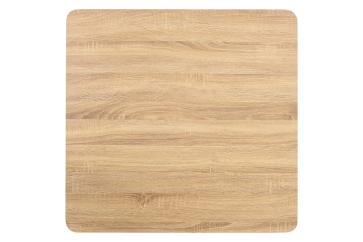 Bistropöytä vaaleanruskea 80x80 cm MDF - Puutarhakalusteet - Terassipöydät - Kahvilapöytä