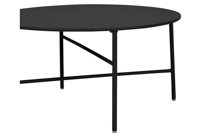 Ruokapöytä Pesetos 70 cm - Musta - Ruokapöytä terassille
