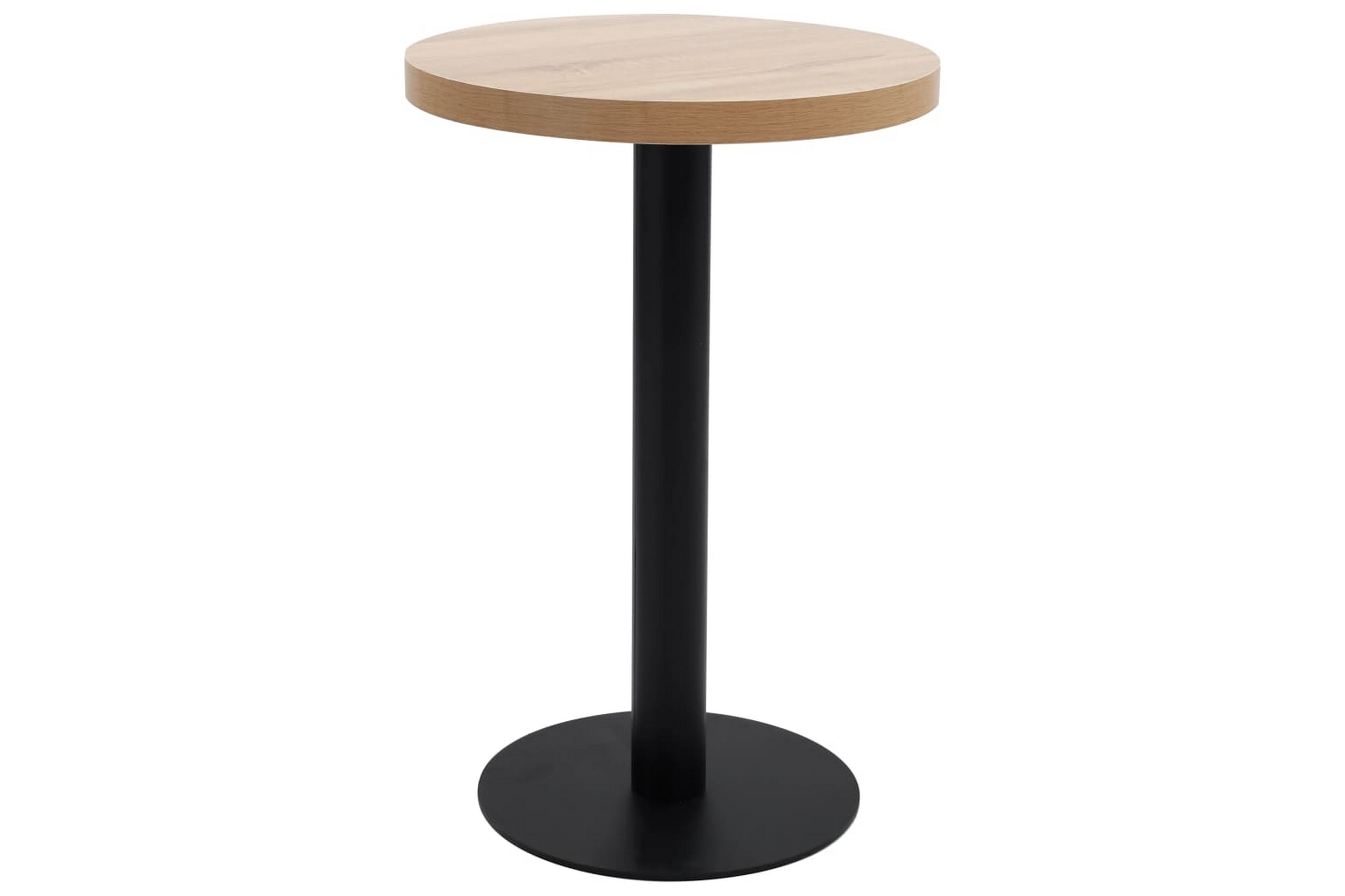 Bistropöytä vaaleanruskea 50 cm MDF -