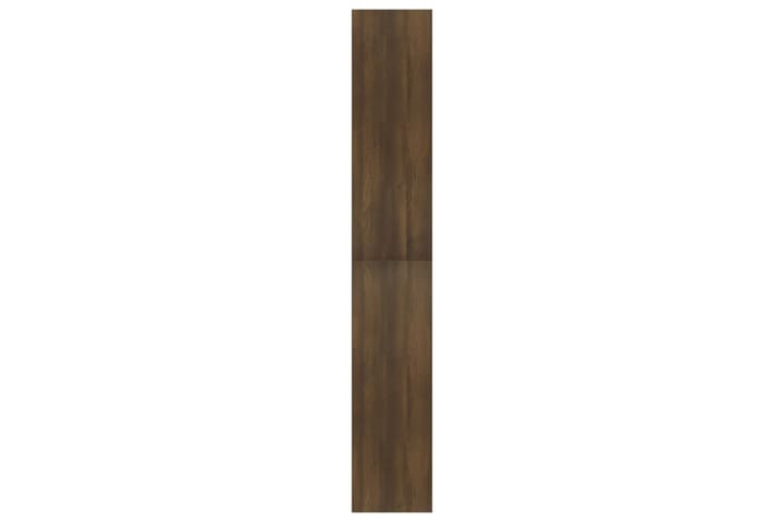 beBasic 5-kerroksinen Kirjahylly ruskea tammi 80x30x189 cm tekninen puu - Ruskea - Kirjahylly - Hylly