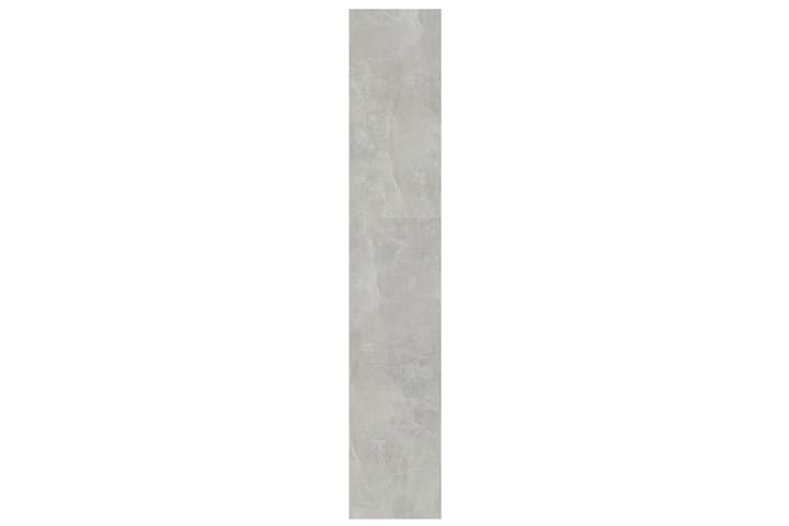 beBasic Kirjahylly/tilanjakaja betoninharmaa 100x30x166 cm - Harmaa - Säilytys - Hylly - Kirjahylly