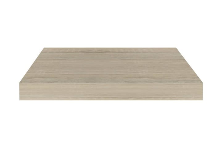 Kelluva seinähylly tammi 40x23x3,8 cm MDF - Ruskea - Säilytys - Hylly - Seinähylly