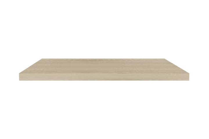 Kelluva seinähylly tammi 90x23,5x3,8 cm MDF - Ruskea - Säilytys - Hylly - Seinähylly