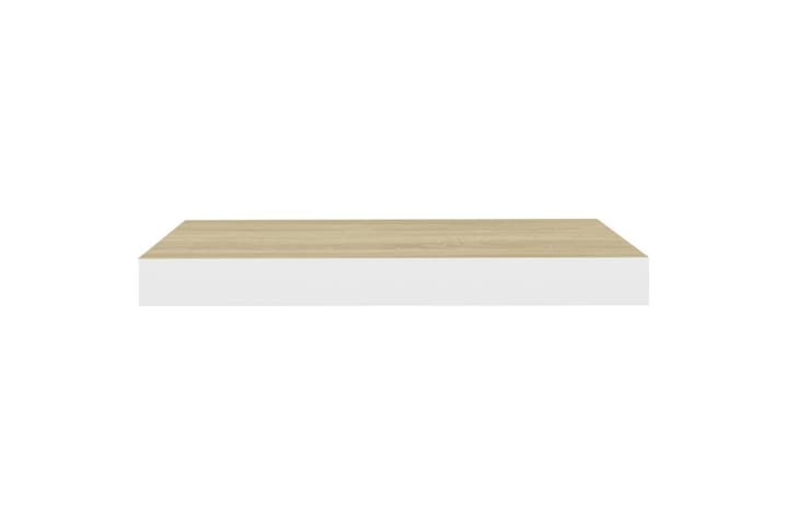 Kelluvat seinähyllyt 2 kpl 40x23x3,8 cm MDF - Valkoinen - Säilytys - Hylly - Seinähylly