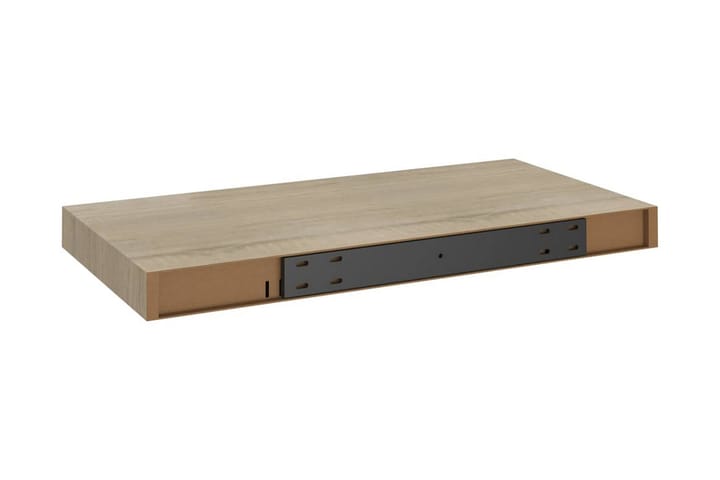 Kelluvat seinähyllyt 2 kpl tammen värinen 50x23x3,8 cm MDF - Ruskea - Säilytys - Hylly - Seinähylly